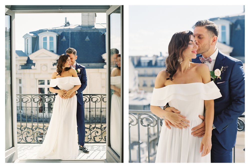 Paris wedding inspiration published on Ruffled 