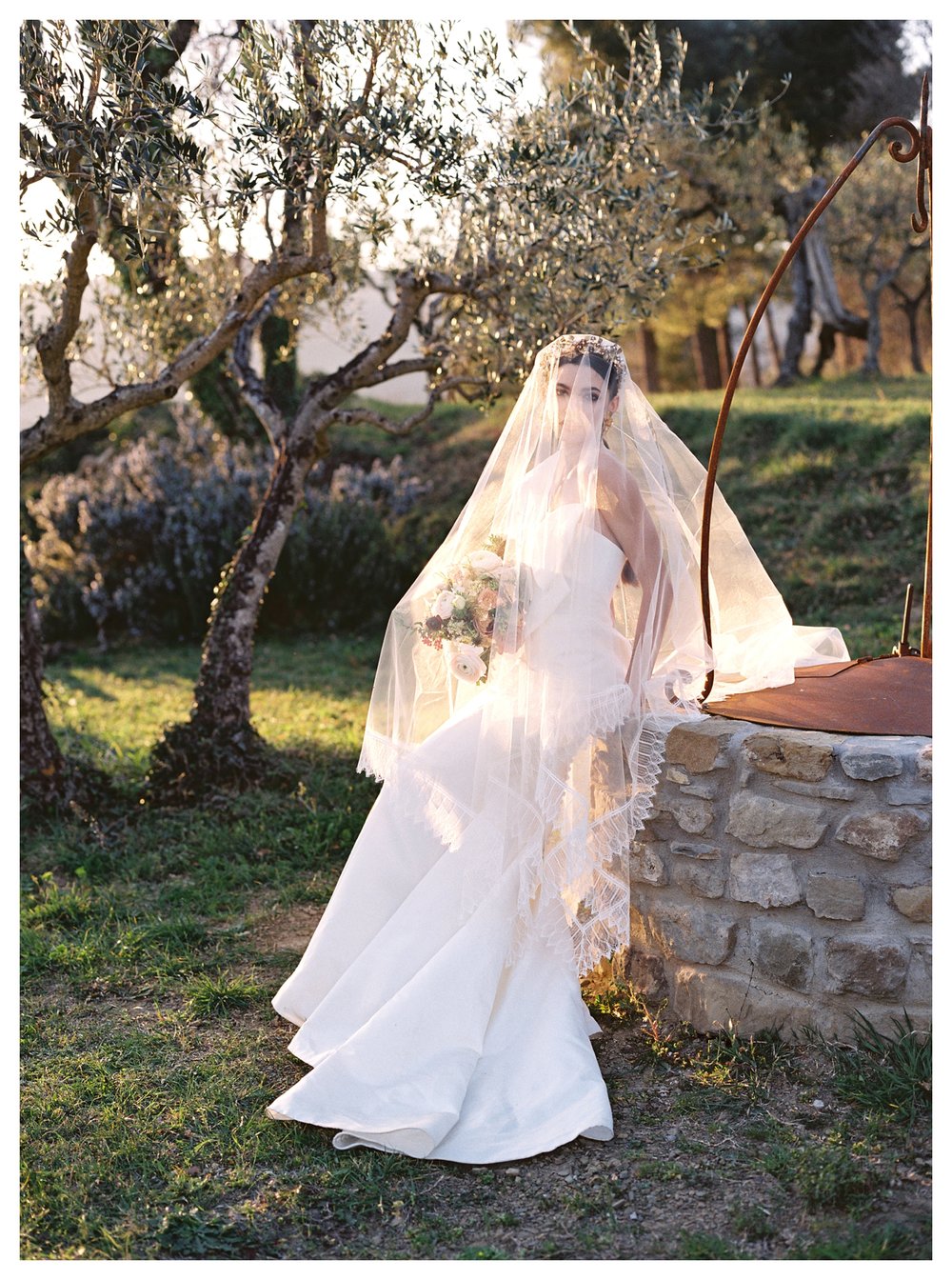 Bride veil