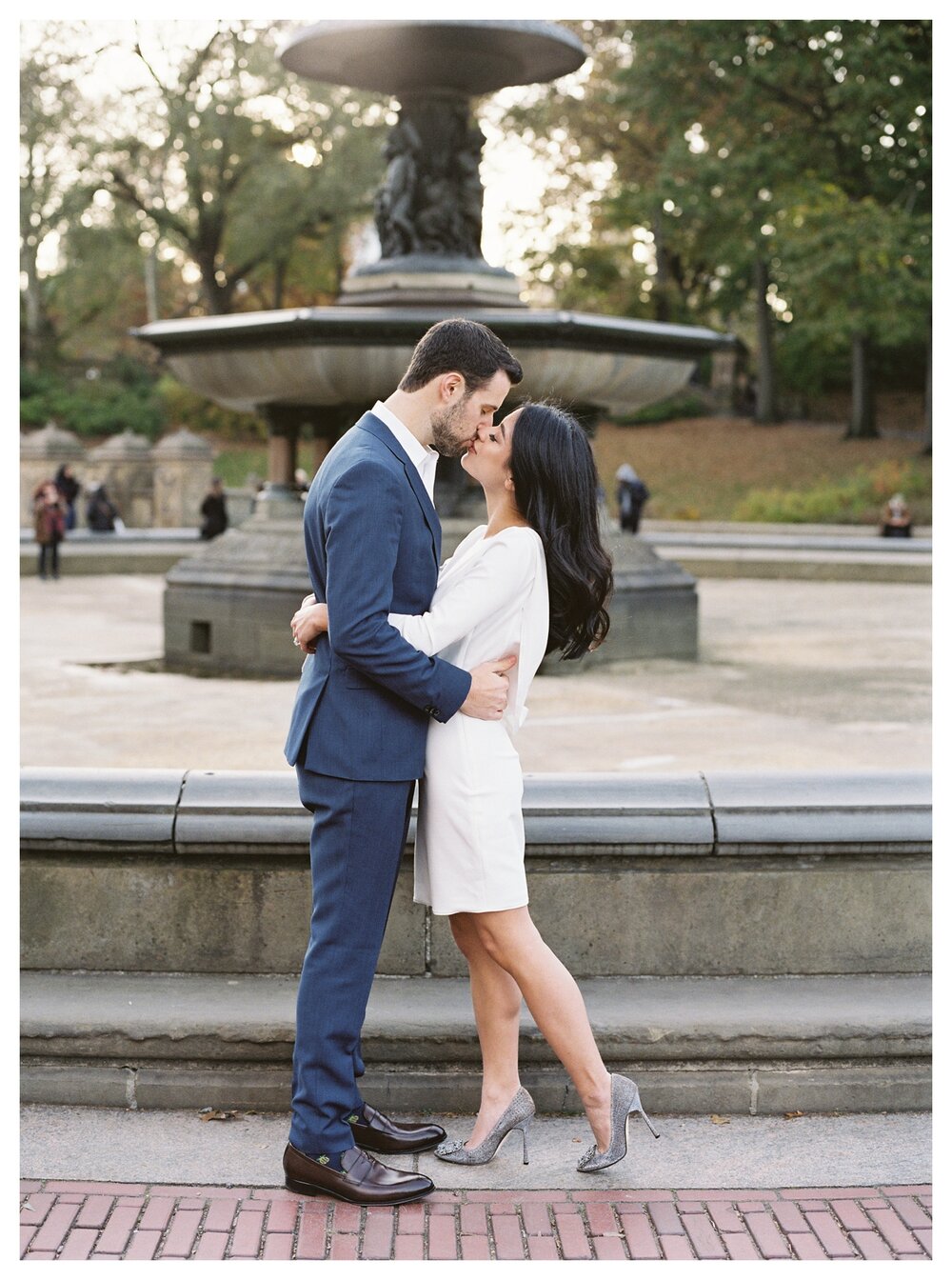 Central Park Engagement Photos