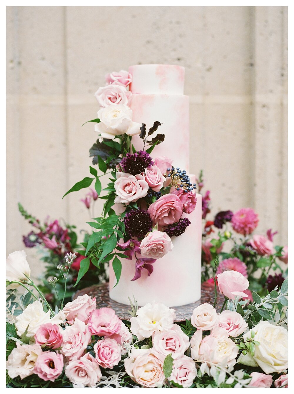  wedding cake ideas, wedding cake decor, pink wedding cake, flowers wedding cake 