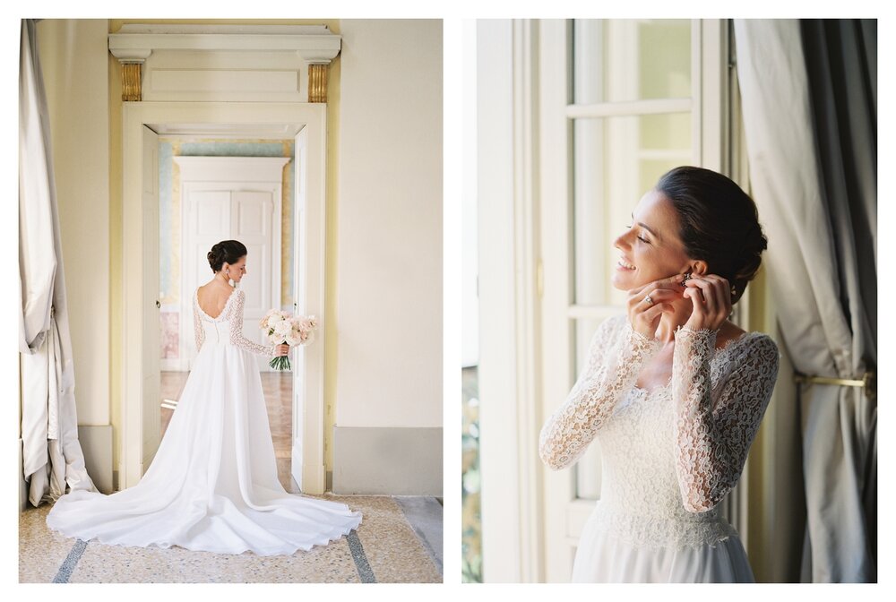  bride getting ready photos, bride hairstyles, bride photos, wedding dresses lace, wedding dresses lace sleeves, wedding dresses lace sleeves open back, wedding photography, wedding dresses a line, luisa beccaria bridal, luisa beccaria wedding dresses, lake como wedding, destination wedding lake como, destination wedding italy, lake como villa wedding, italian wedding villa lake como, villa passalacqua lake como wedding, italy wedding venues, lake como wedding venues, bride bouquet roses, bride bouquet roses pink, villa passalacqua lake como wedding, 