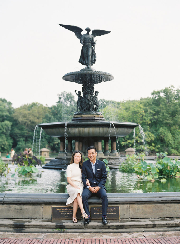 Bethesda Fountain Sunrise Session