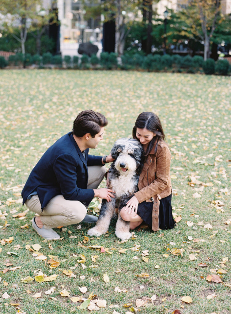 New York City Engagement Session, Anna Gianfrate Photography, Bring Your Dog to Your Engagement Session