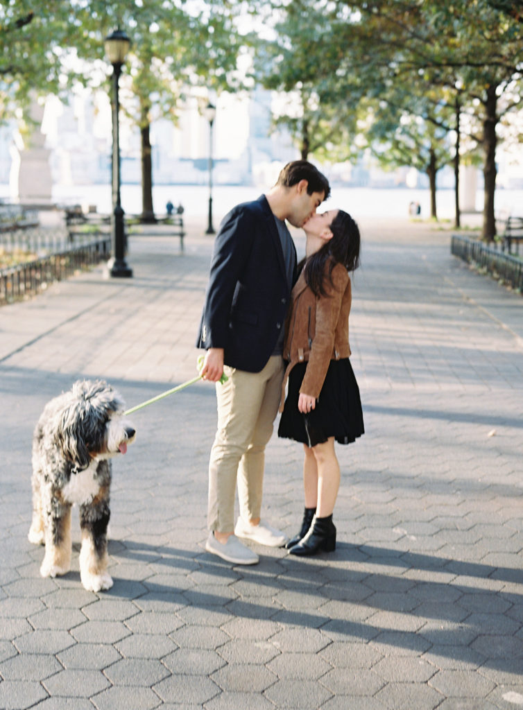 New York City Engagement Session, Anna Gianfrate Photography, Bring Your Dog to Your Engagement Session