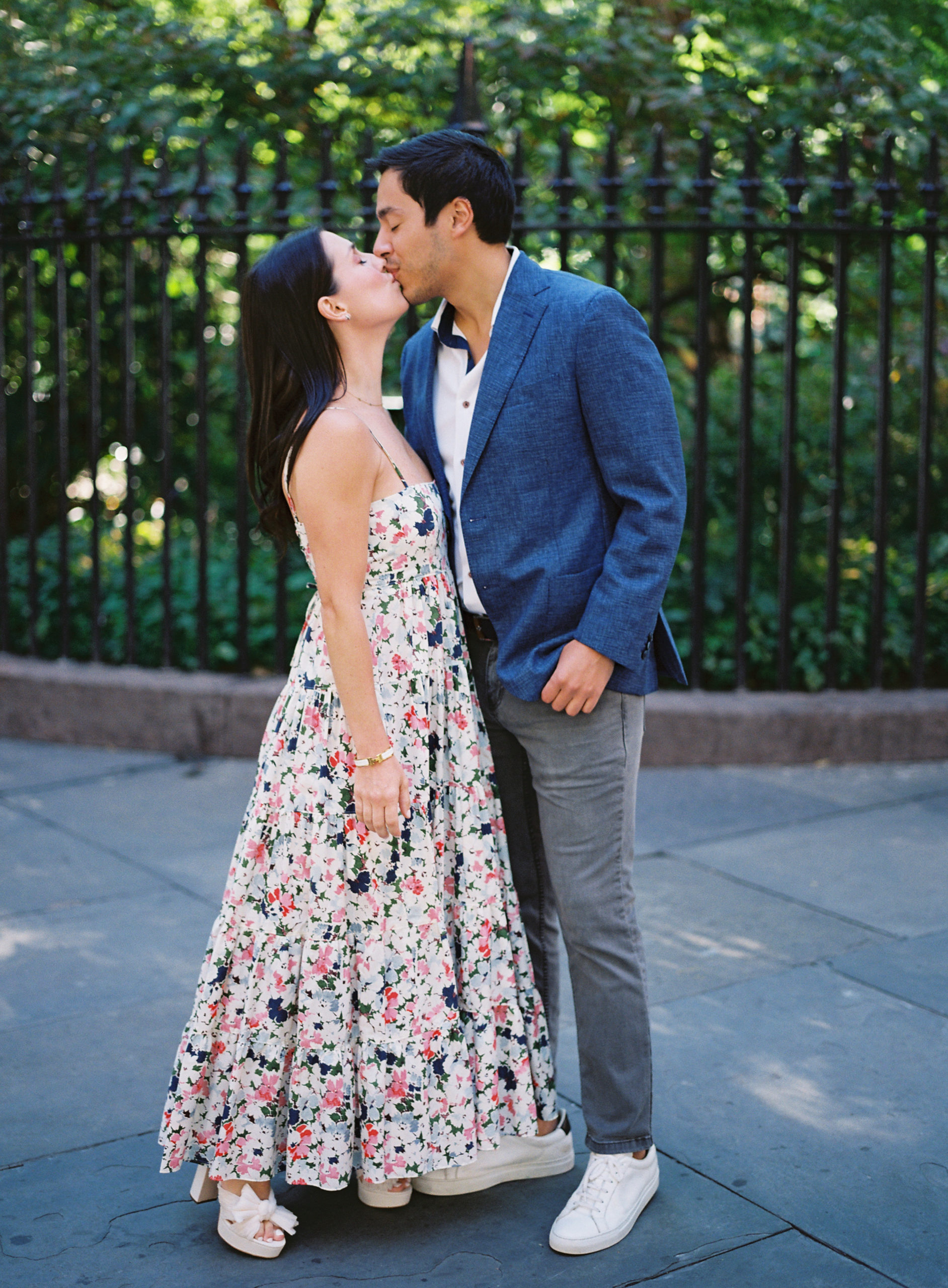 Gramercy Park Engagement Session, New York Engagement Photographer, Anna Gianfrate Photography
