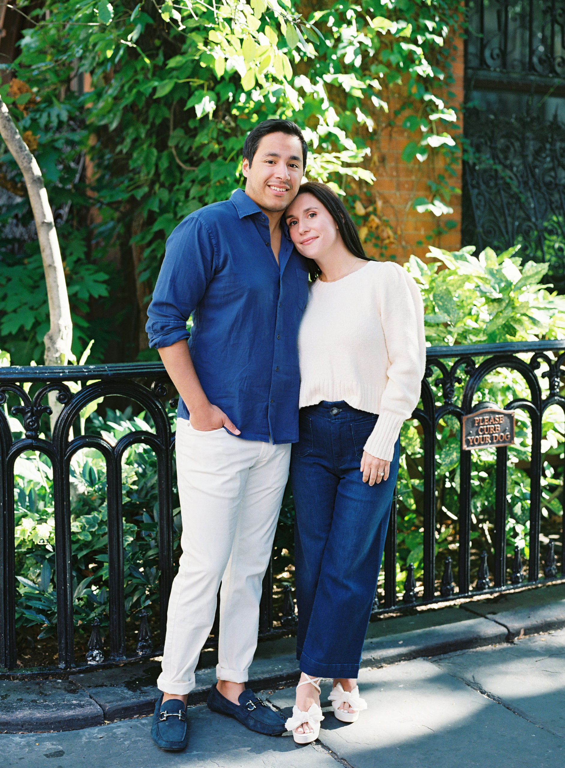 Gramercy Park Engagement Session, New York Engagement Photographer, Anna Gianfrate Photography